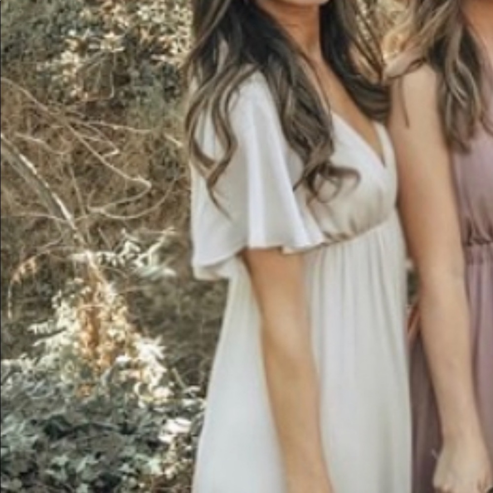 Show Me Your MuMu Faye Flutter Maxi Dress